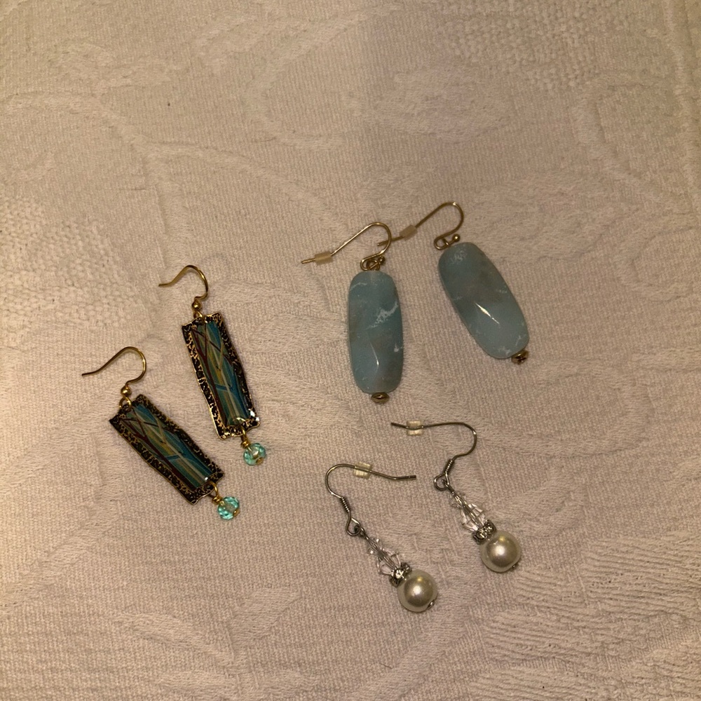 3 for $20 bundle!  Homemade Dangle Earring Set